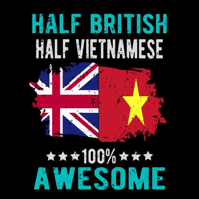 Half British Half Vietnamese