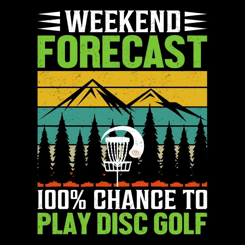 Prévisions du week-end 100% de chances de jouer au disc golf