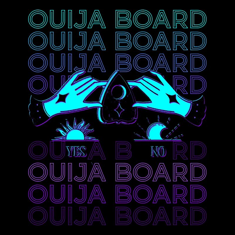 Ouija Board Ghost Board Planchette Rétro