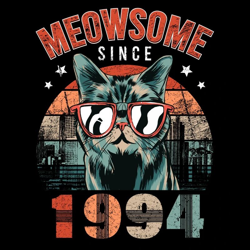 Meowsome 1994 Année de naissance 1994 Anniversaire du chat