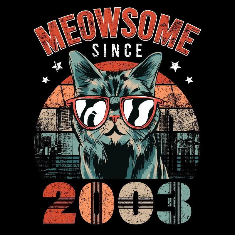 Meowsome 2003 Année de naissance 2003 Anniversaire du chat
