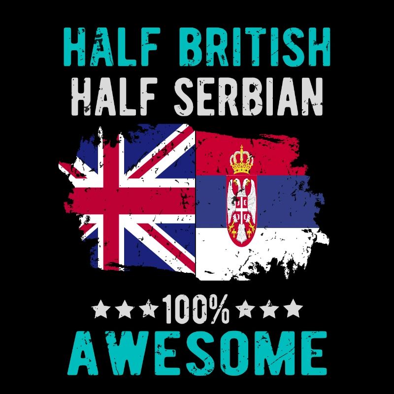 Mi-Britannique, mi-serbe