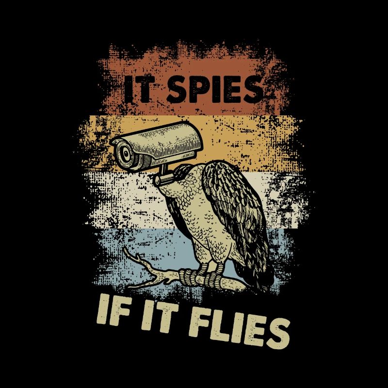 S’il vole, il espionne