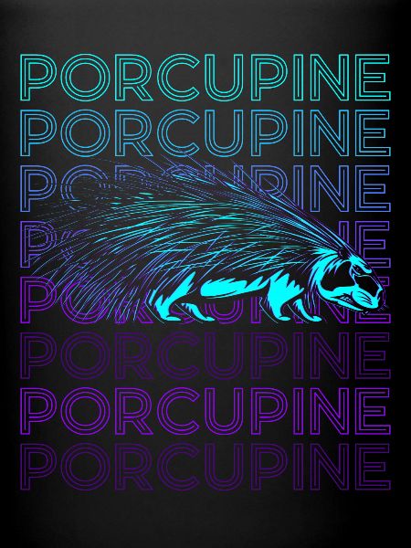 Porc-épic Rétro