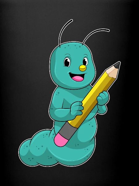 Caterpillar Student Pencil School