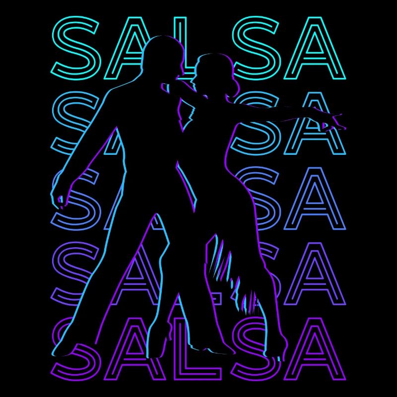 Salsa tanzen Salsa tanzen Salsa Tänzer Retro