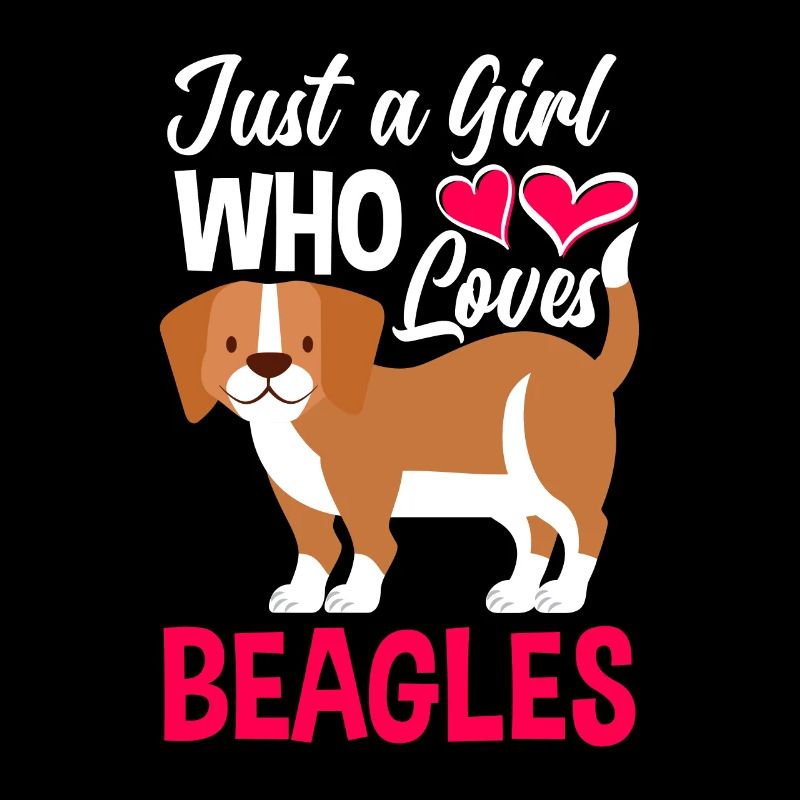 Lustiges Beagle Geschenk Beagle Mädchen