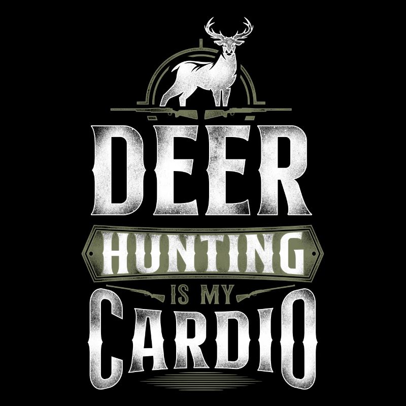 Buck Deer Hunting Hunter Vintage