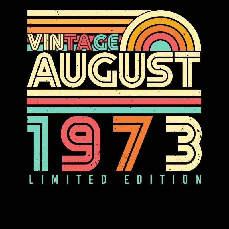 1973 In August gift idea