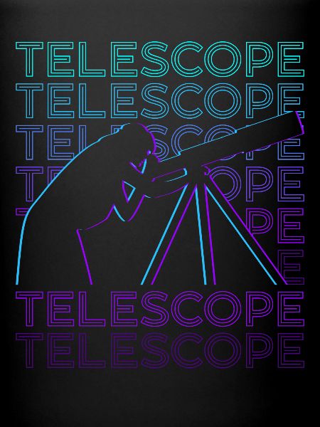 Astronome Astronome Télescope Rétro