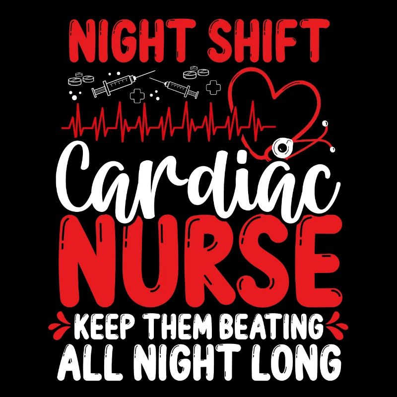 Night Shift Worker Cardiac Nurse Nursing