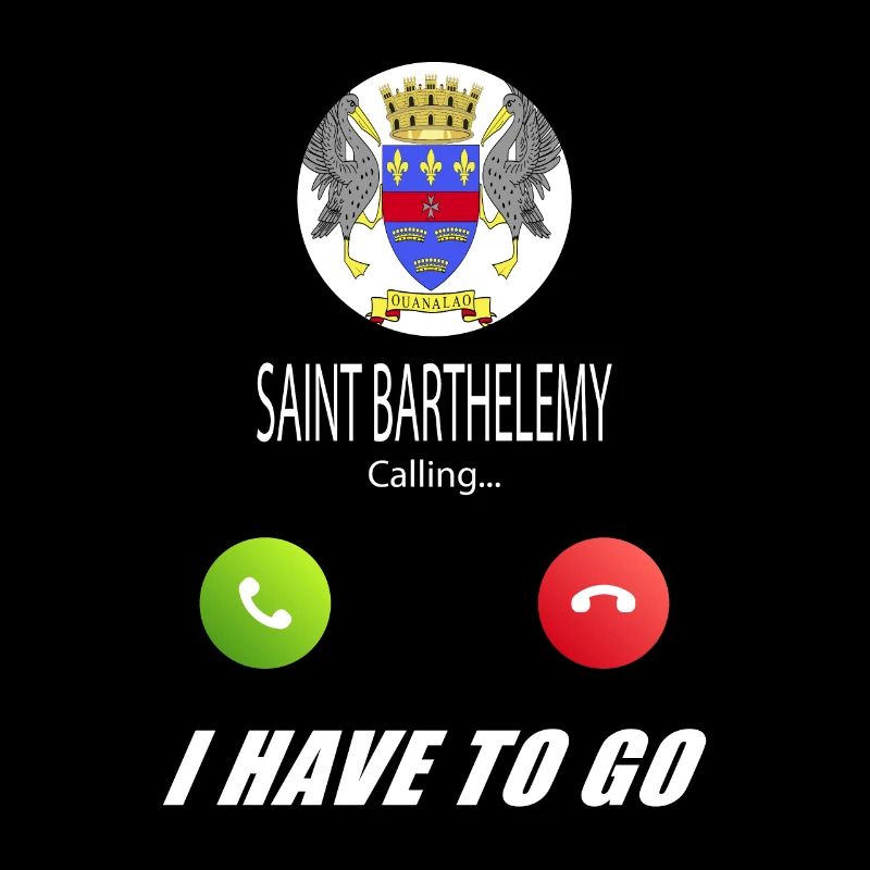 Saint-Barthélemy appelle les drapeaux lusiger en disant