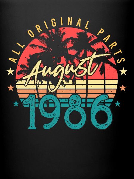 Août 1986 Idée cadeau