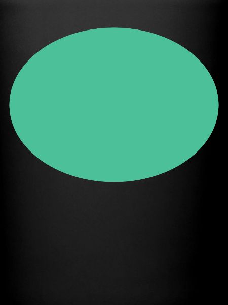 Ovale vert Conception simple