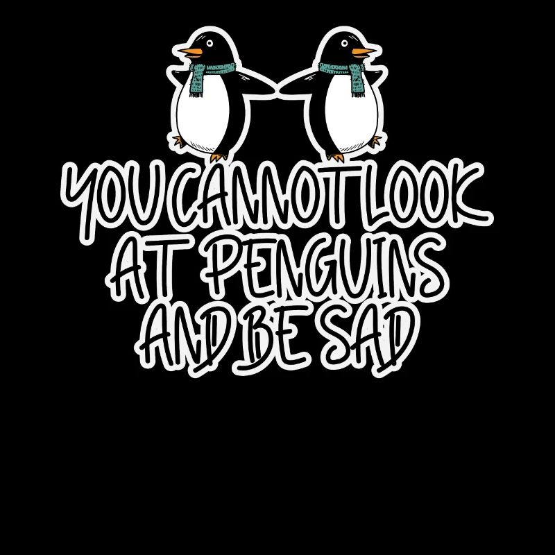 Traurige Pinguine