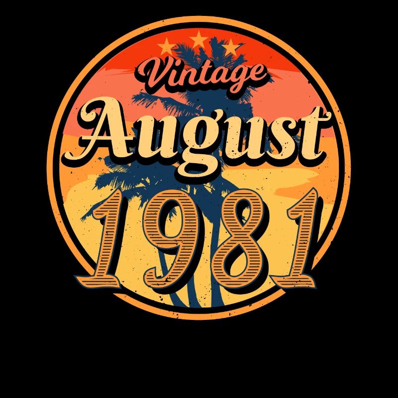 Idée cadeau pour août 1981