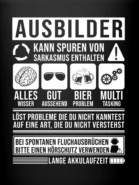 Asubilder Spruch lustig