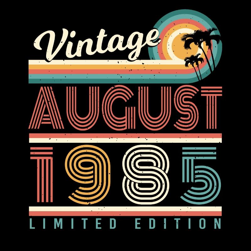 1985 Im August Geschenkidee
