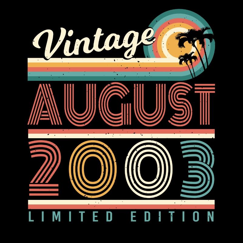 Mois de naissance Août 2003