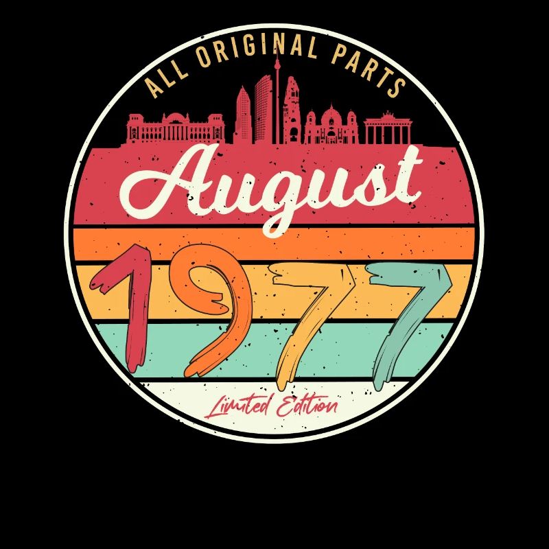 1977 En août Rétro