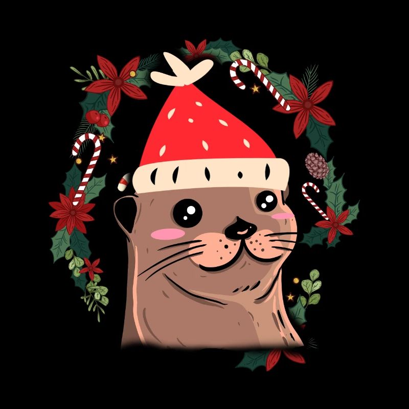 Loutre de Noël laide