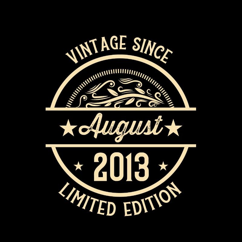 Geburtstag Vintage seit August 2013