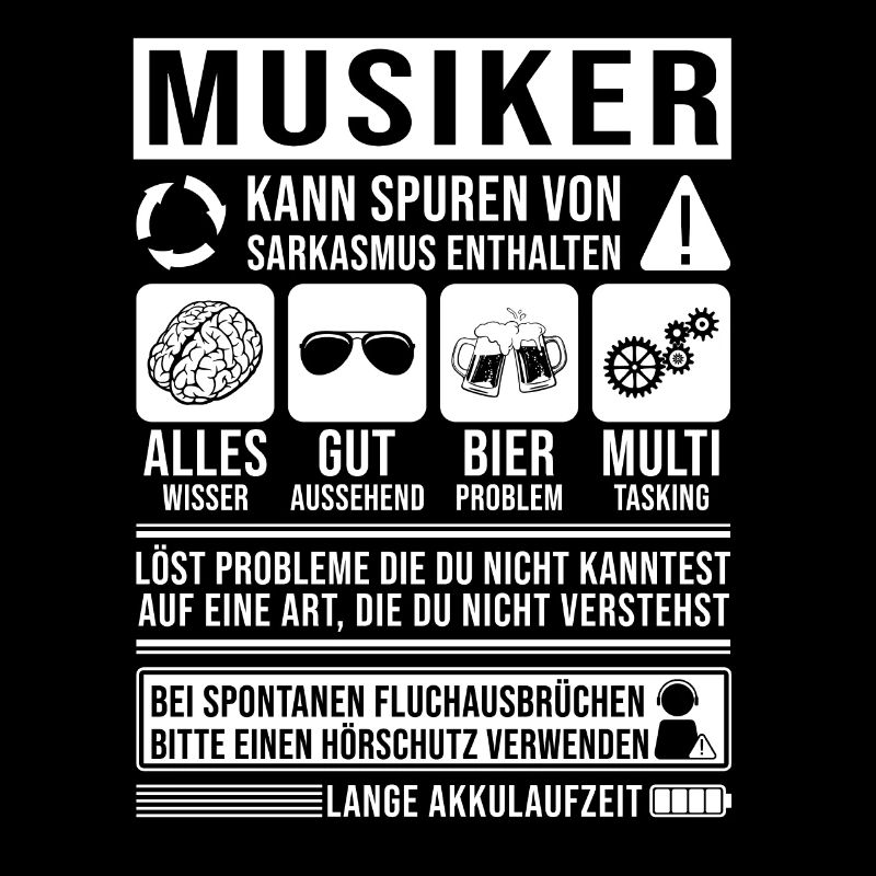 Musiker Spruch lustig
