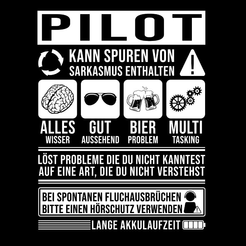 Pilot Spruch lustig