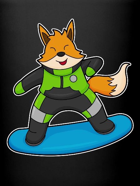 Fuchs Snowboarder Snowboard