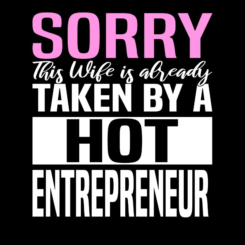 Entrepreneur Chef Ehefrau Partner Startup Stolzer