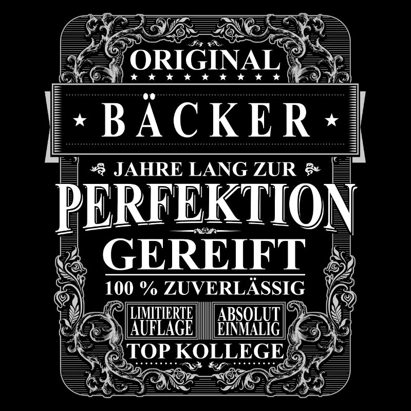 Original Bäcker Kollegen Geschenk Vintage