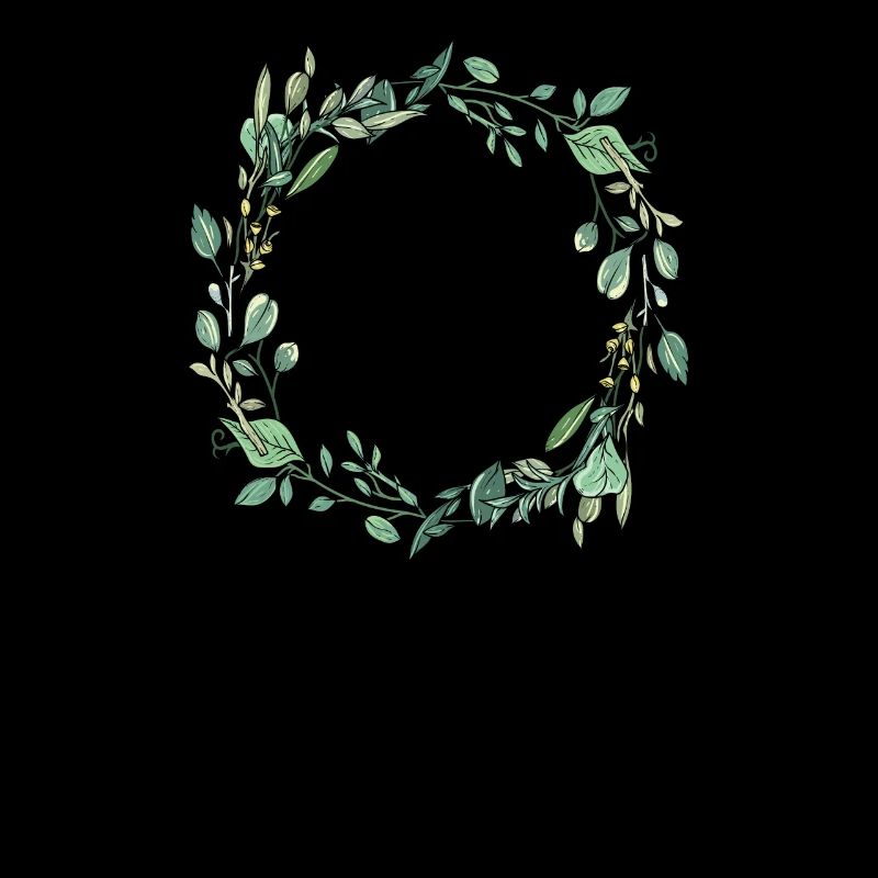 Couronne de fleurs d’eucalyptus I Team Mariage Mariage Boho