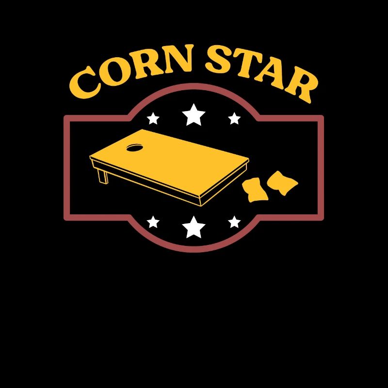 Corn Star Shirt Gift Cornhole