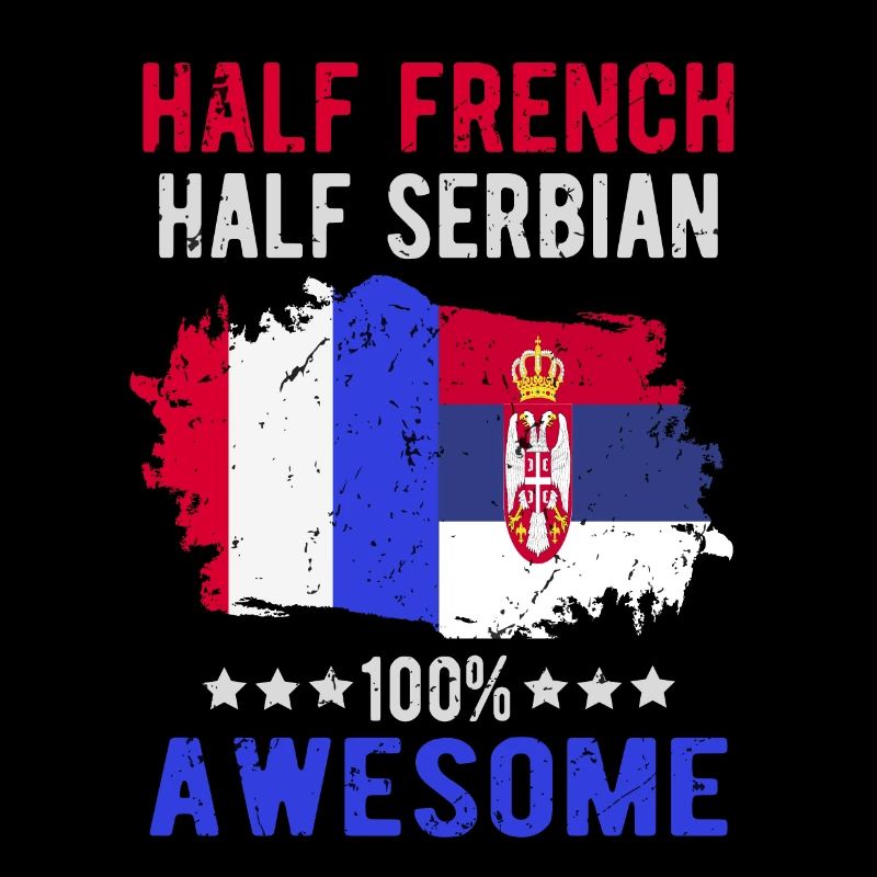 Moitié Français moitié serbe