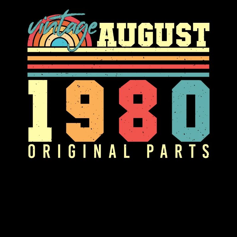 Août 1980 Idée cadeau