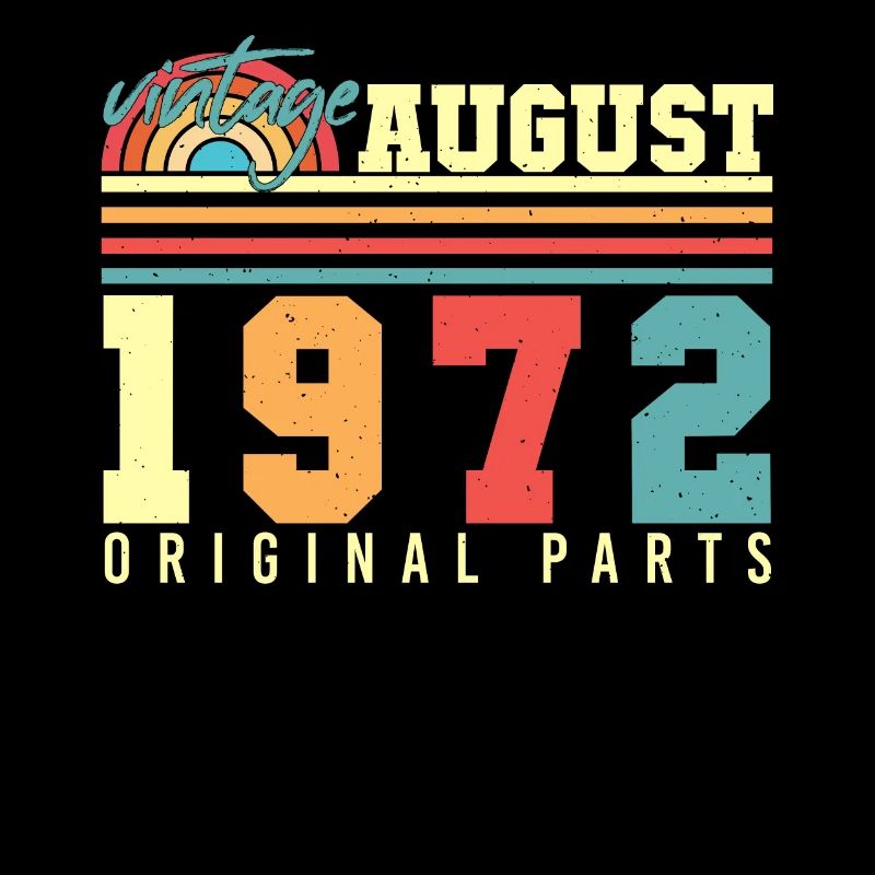 50th anniversary August 1972
