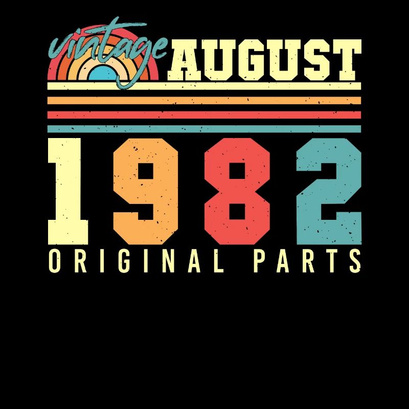 40th birthday August 1982