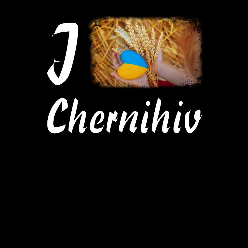J’adore le drapeau de la ville ukrainienne de Tchernihiv