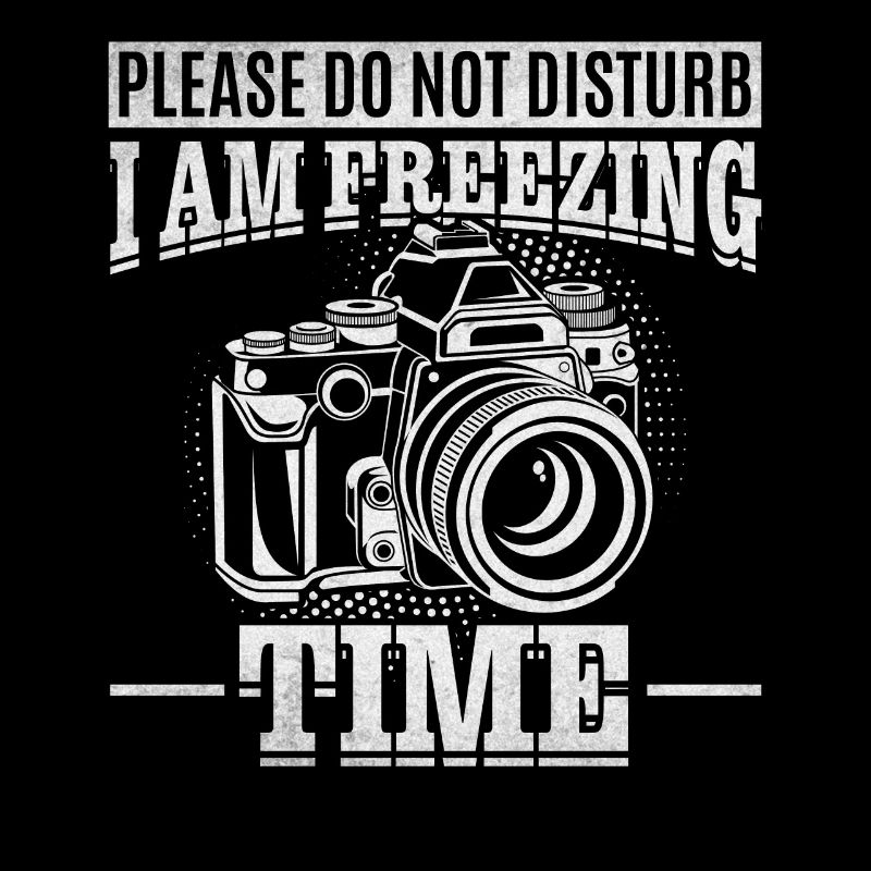 Please do not disturb I freeze time camera photographer