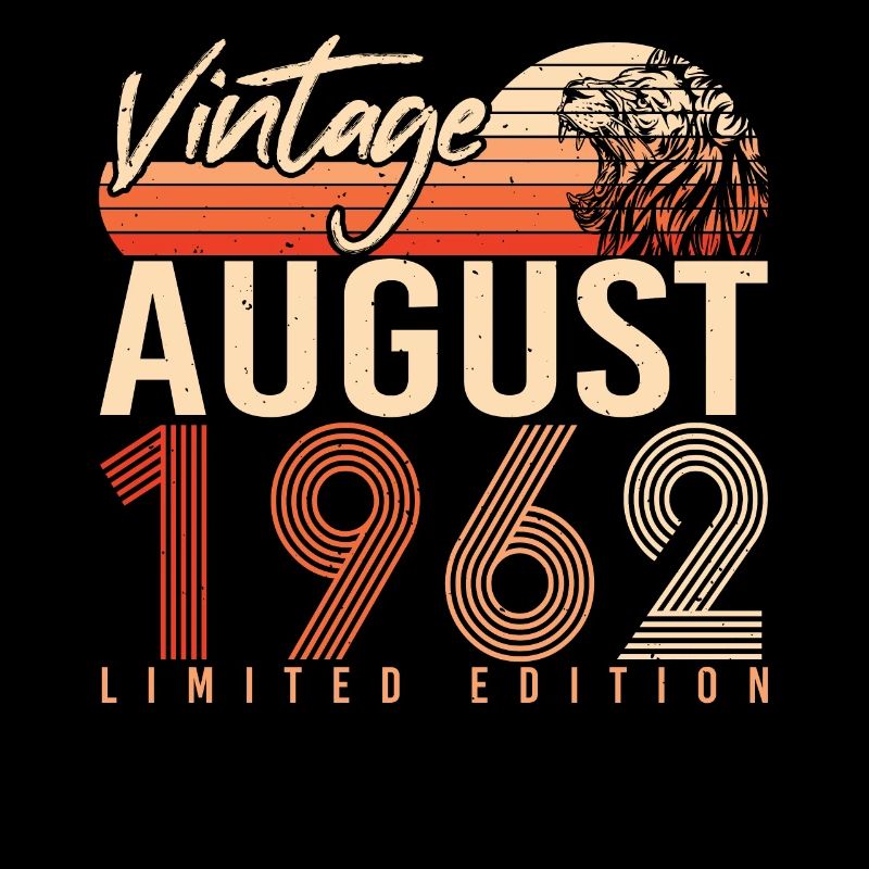 1962 Im August 60.Geburtstag