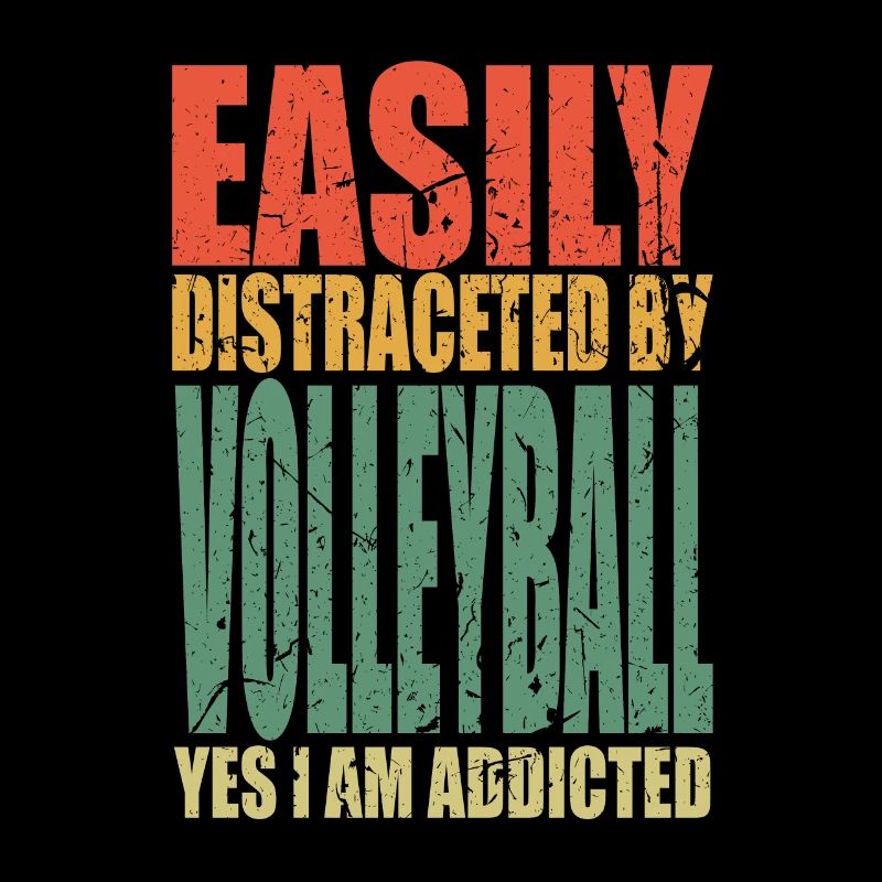 Volleyball Spruch lustig