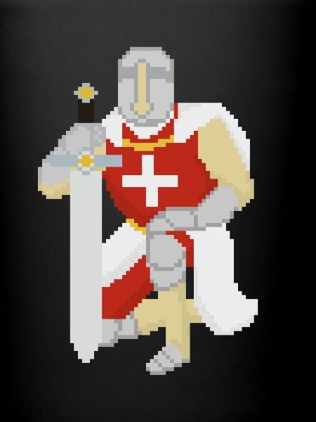 Chevalier Pixel Rétro