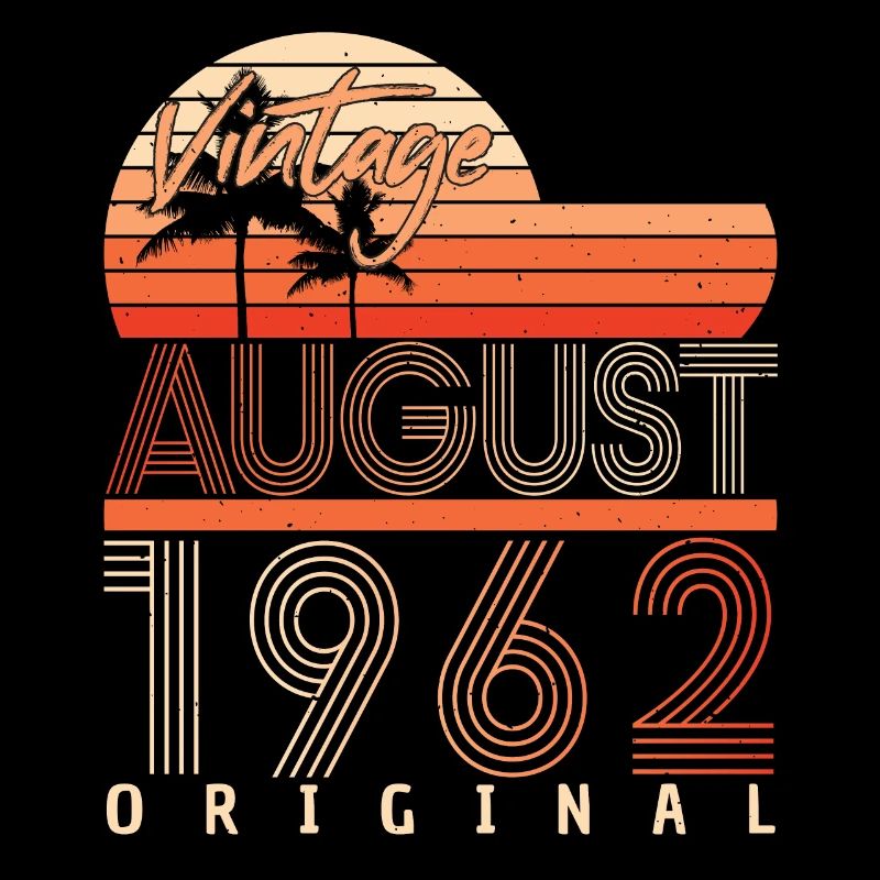1962 Im August 60.Geburtstag