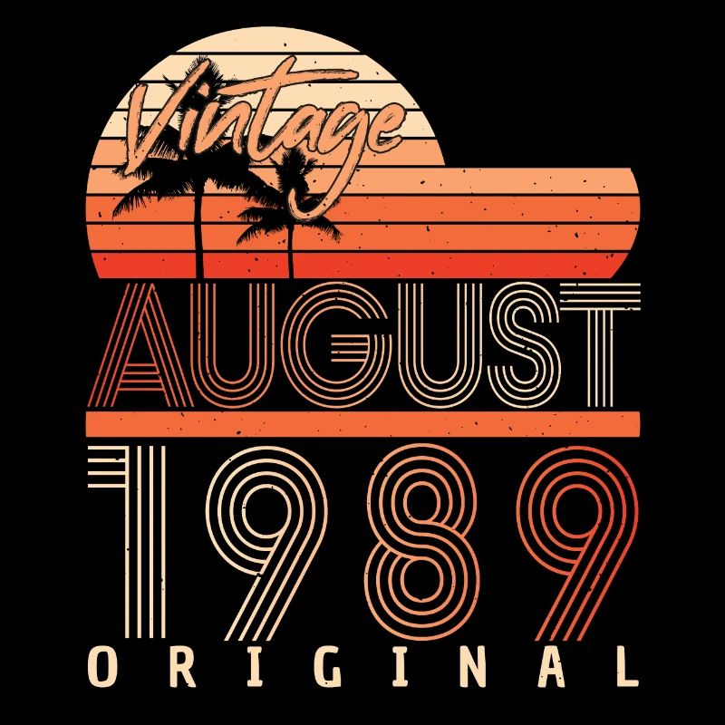 August 1989 Geschenkidee