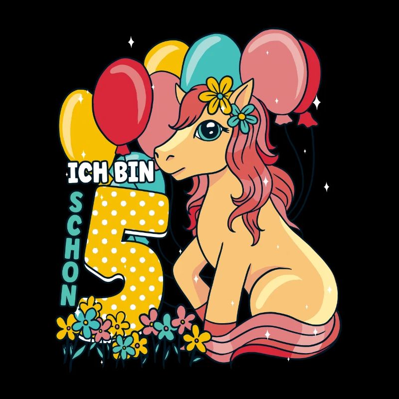 5 Geburtstag Mädchen