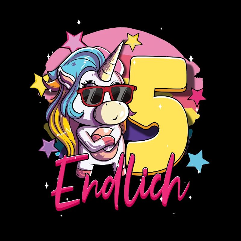 Endlich 5 Geburtstag Mädchen