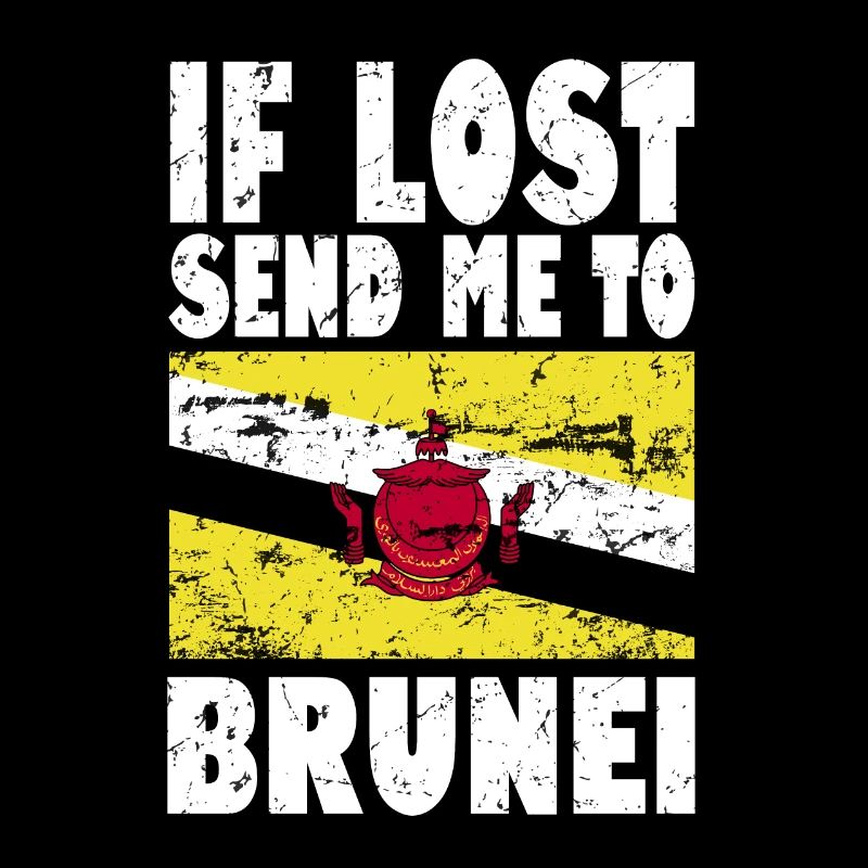 Brunei Flagge Spruch