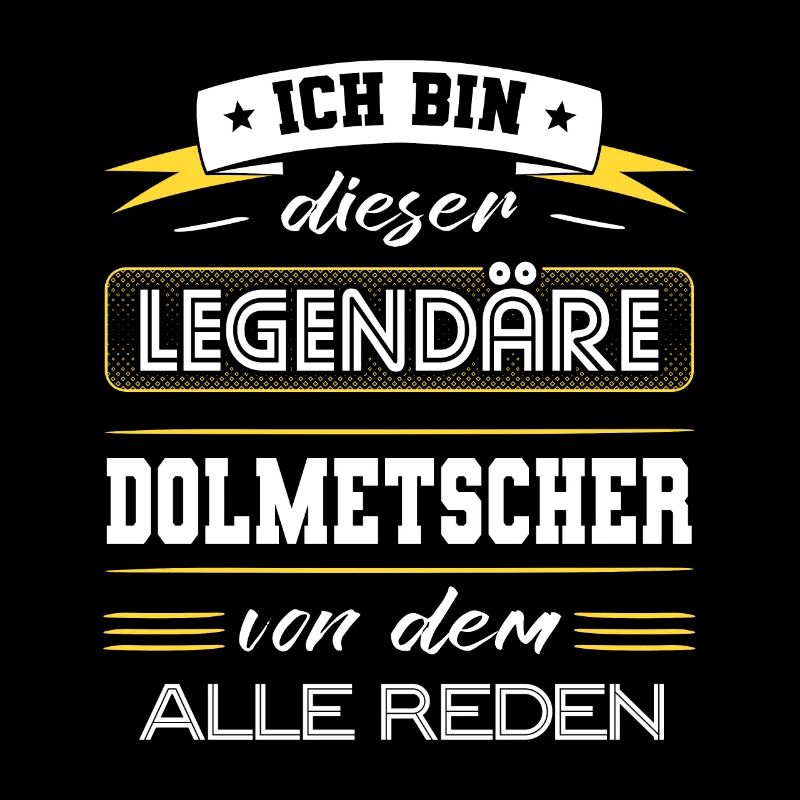 Ich Bin Dieser Legendäre Dolmetscher Geschenk