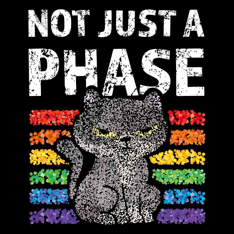 Rainbow Pas seulement une phase Pride Cats Gay