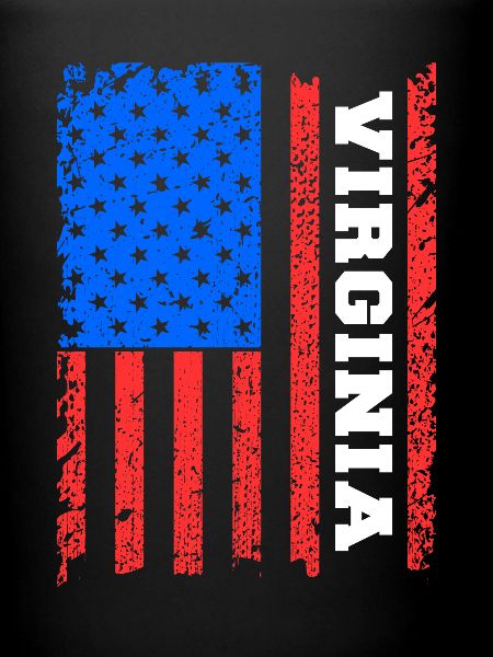 Cadeau drapeau Virginia Usa